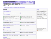 Tablet Screenshot of jpopdb.net